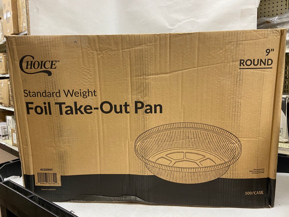 Case of Choice 9" Foil Take-Out Pans