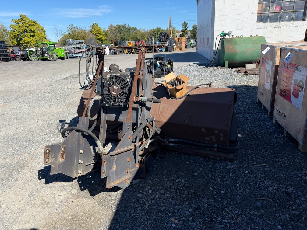 Used 84" Power Angle Sweeper