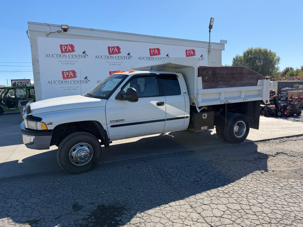 2000 Dodge Ram 3500 4X4 Dump Truck