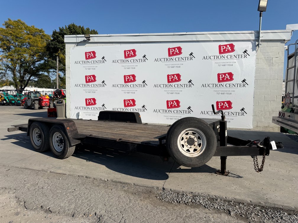 2012 Bri-Mar 18' Tilt Deck Equipment Trailer