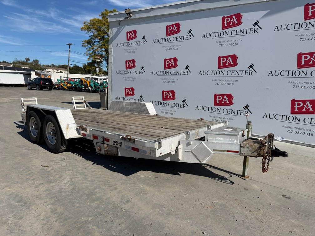 2004 Kodiak 16' Aluminum Equipment Trailer
