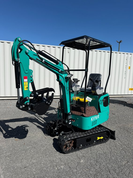 New CFG KV16R Mini Excavator