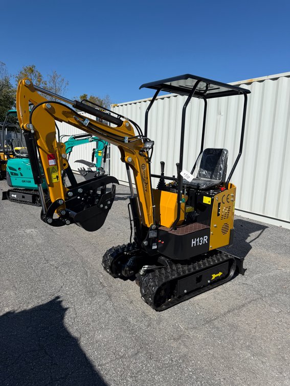 New CFG H13R Mini Excavator