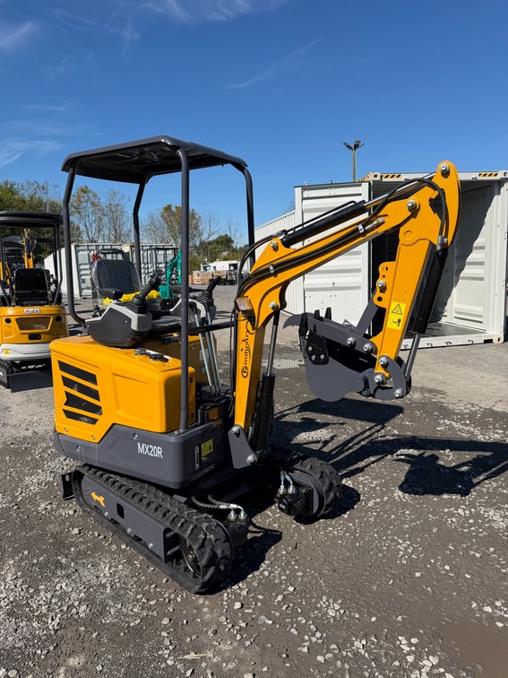 New CFG MX20R Mini Excavator
