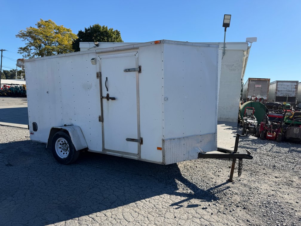 2008 Transhaul 6'x12' V-Nose Cargo Trailer