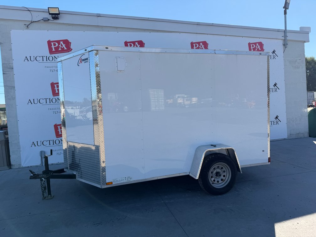 2025 Xtreme 6'x12' V-Nose Cargo Trailer