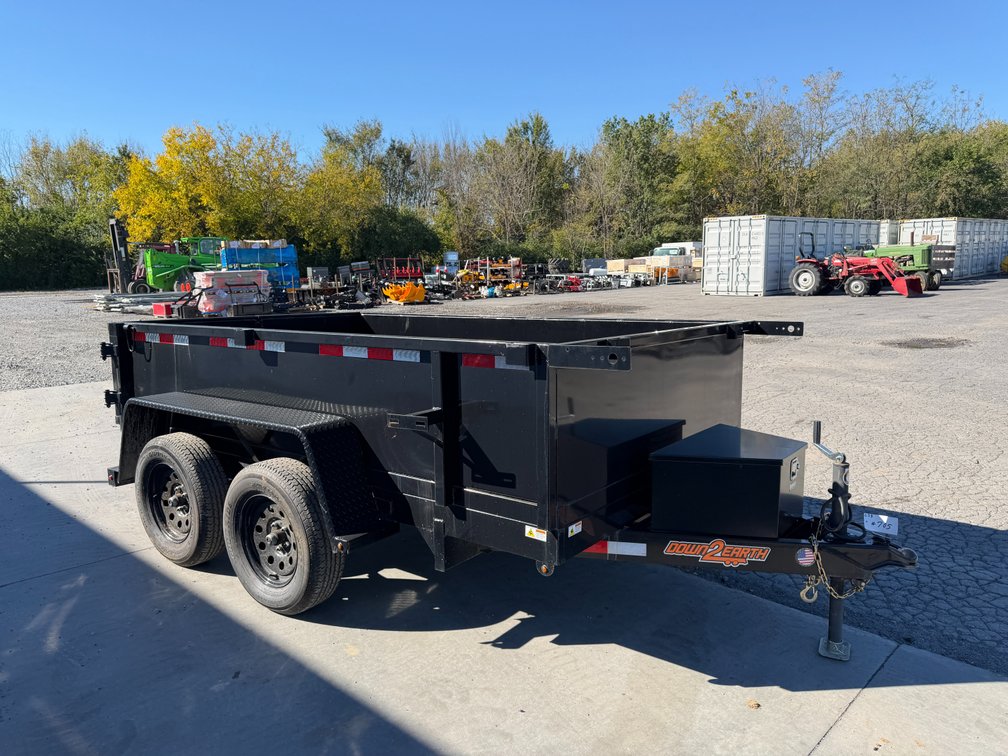2025 Down To Earth 6'x10' Dump Trailer