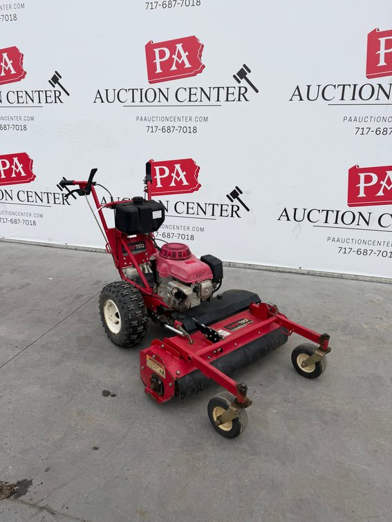 Turfteq 40" Walk Behind Power Rake