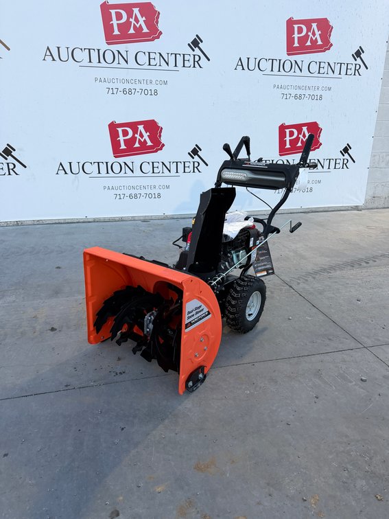 New 24" Dual Stage Walk Behind Snow Blower