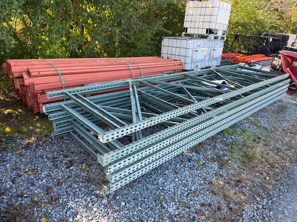 Skid Lot Of Pallet Racking