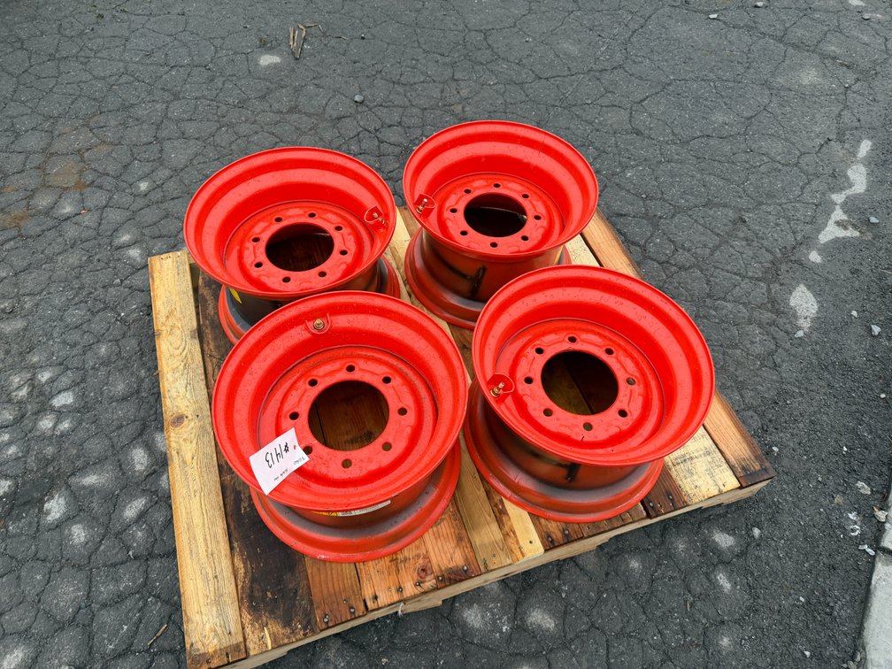 (4) New Kubota Skid Loader Rims