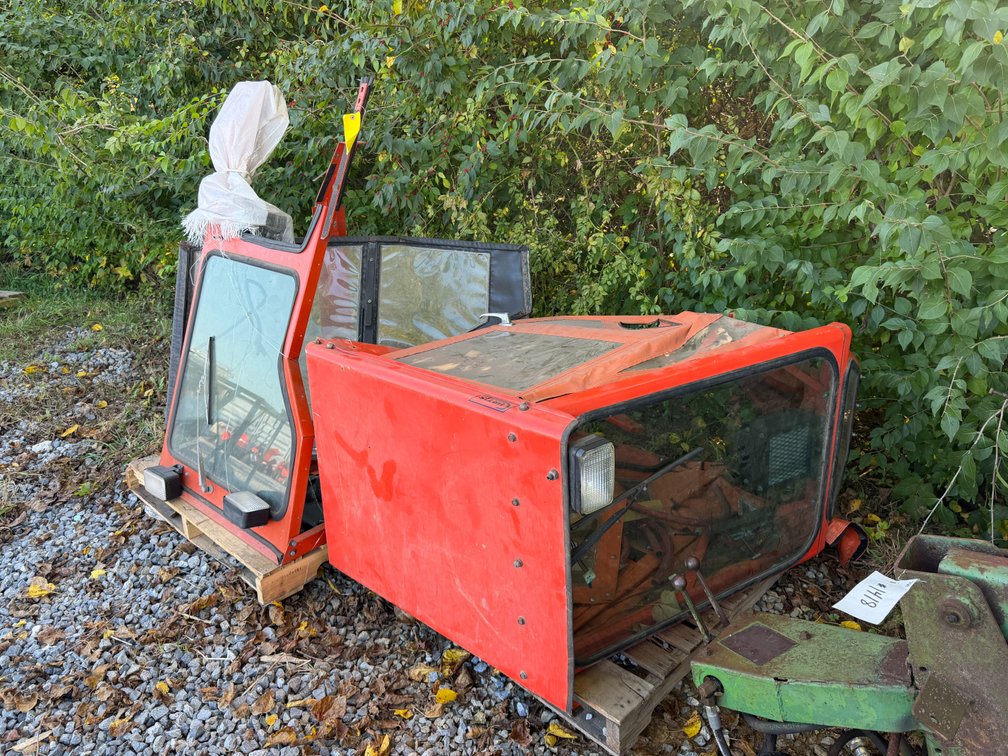 Used (2) Curtis Cab Enclosures