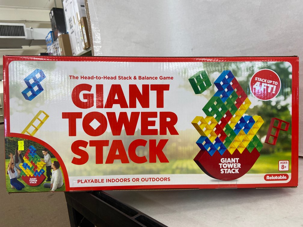 Giant 4ft Tower Stack Game