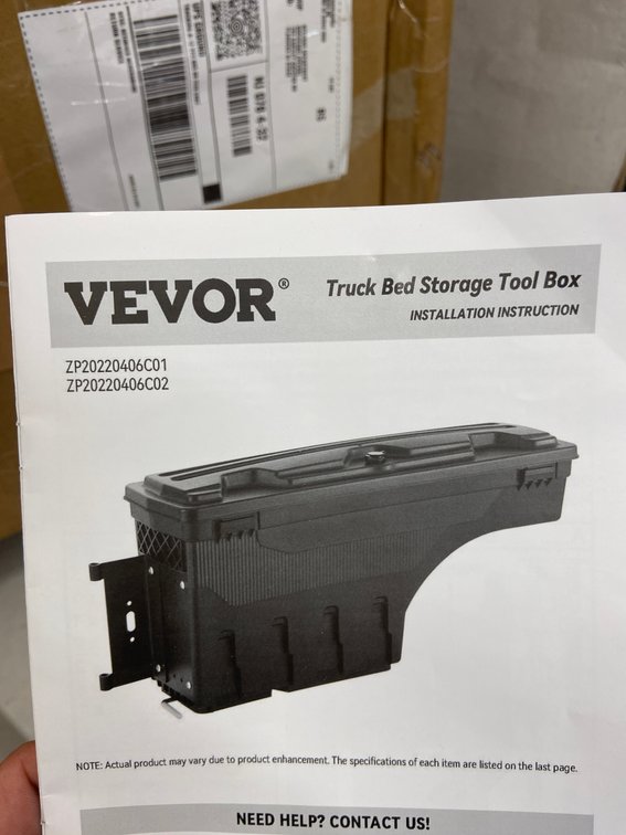 Dodge Ram 1500 Truck Bed Storage Tool Box