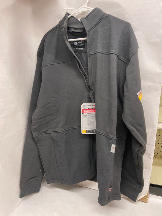 Carhartt Flame Resistant Mock Neck Fleece Pullover-XL