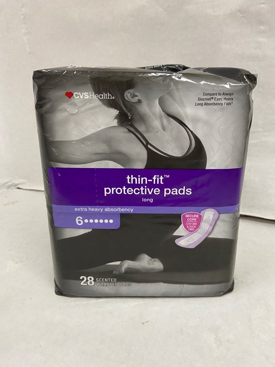(3x Bid)CVS 28pc Thin-Fit Scented Pads