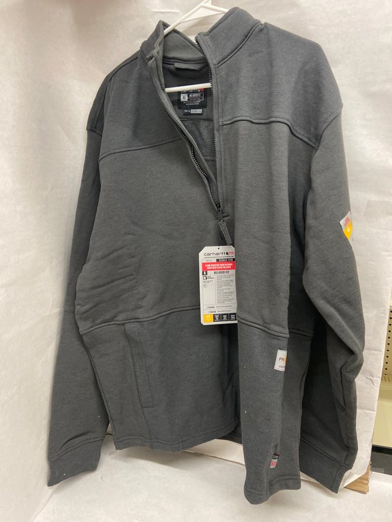 Carhartt Flame Resistant Mock Neck Fleece Pullover-XL