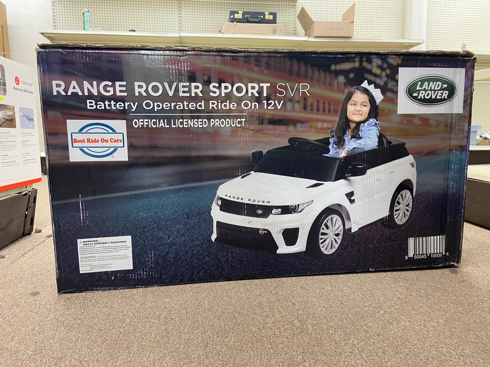 Range Rover Sport SVR 12V Ride-On