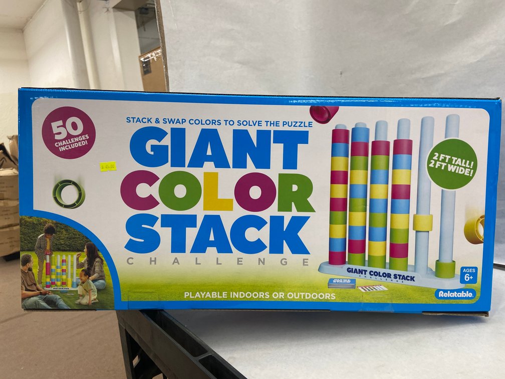 Giant Color Stack Challenge