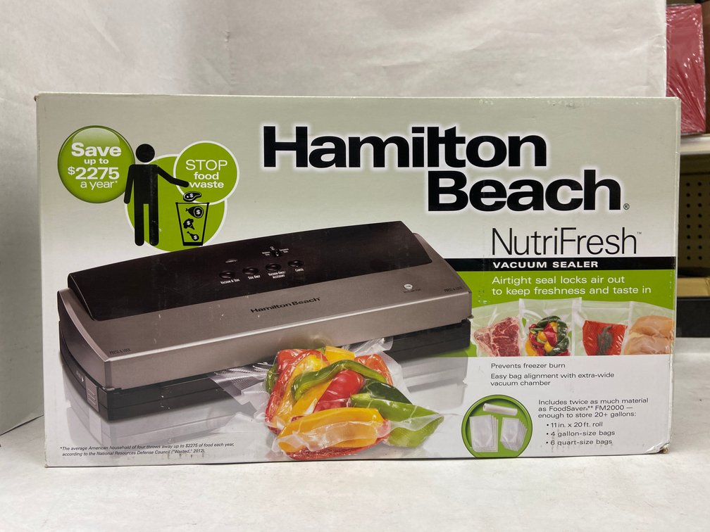 Hamilton Beach Vacuum Sealer Kit