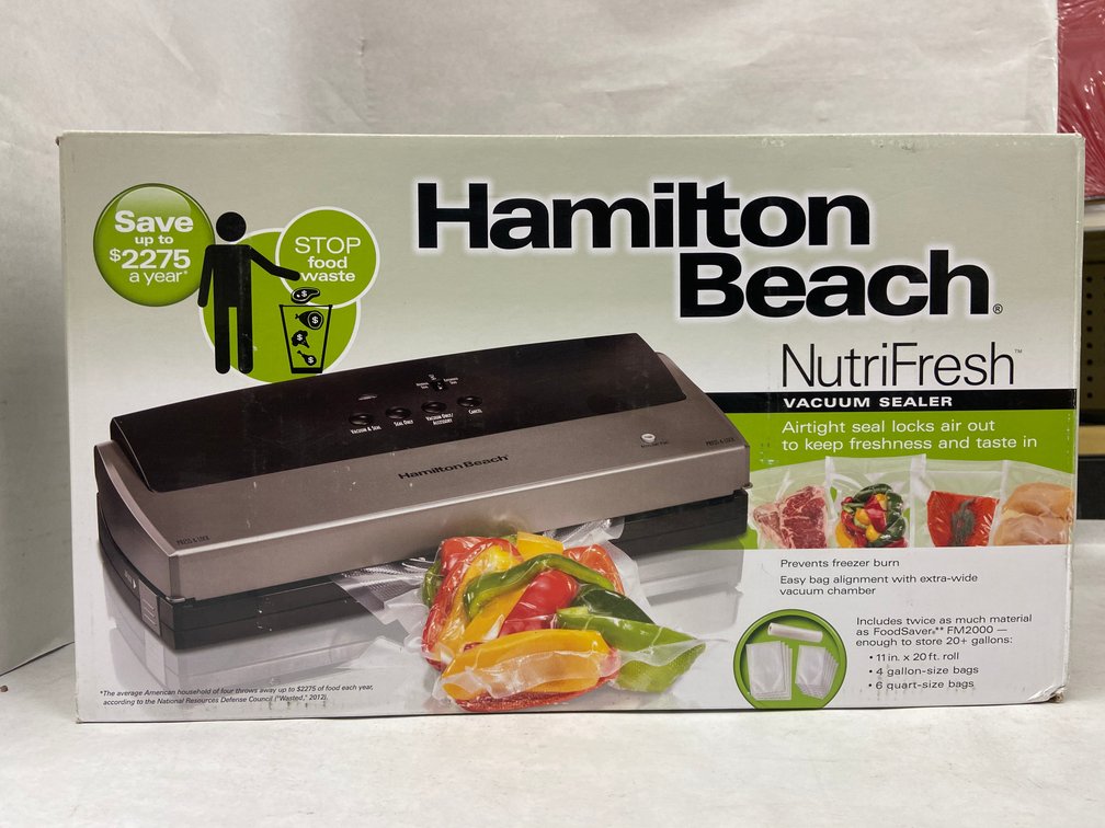 Hamilton Beach Vacuum Sealer Kit