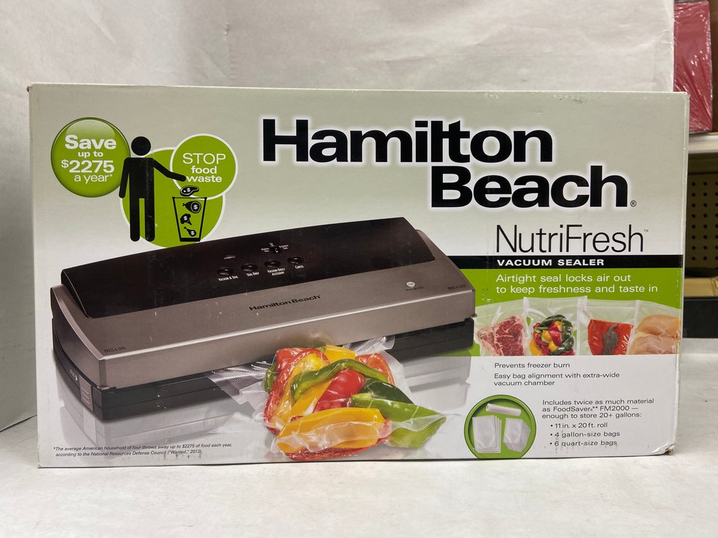 Hamilton Beach Vacuum Sealer Kit