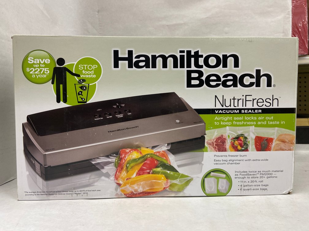 Hamilton Beach Vacuum Sealer Kit