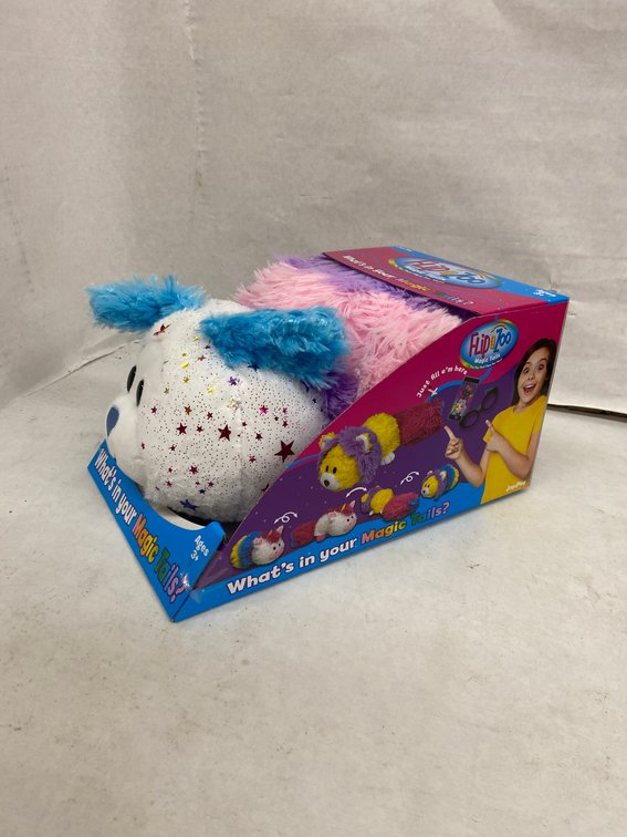 (2x Bid)Flip-A-Zoo Magic Tail Puppy