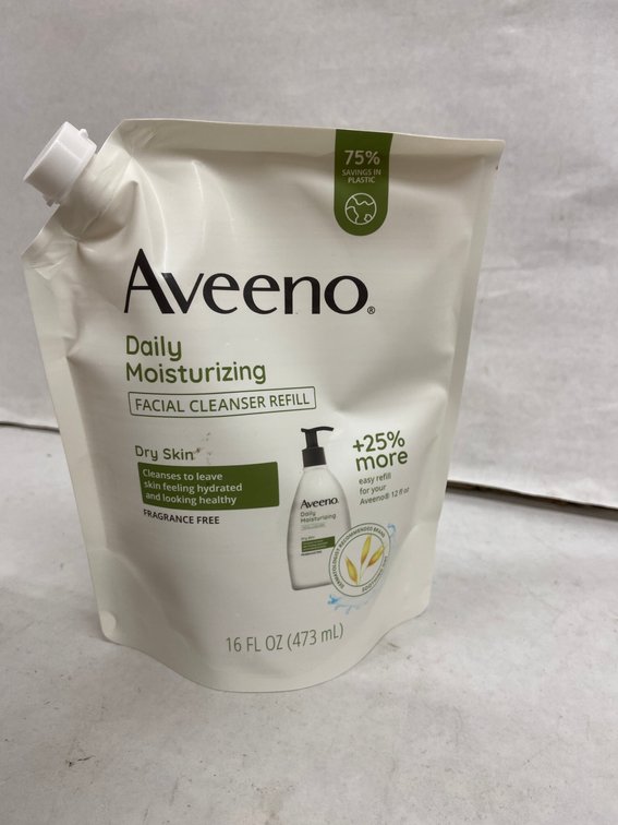 (6x Bid)Aveeno 16oz Facial Cleanser Refill
