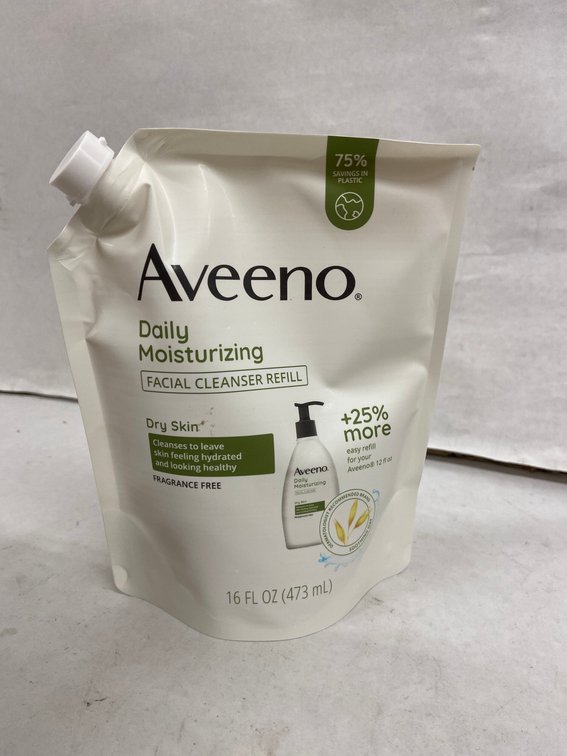 (6x Bid)Aveeno 16oz Facial Cleanser Refill