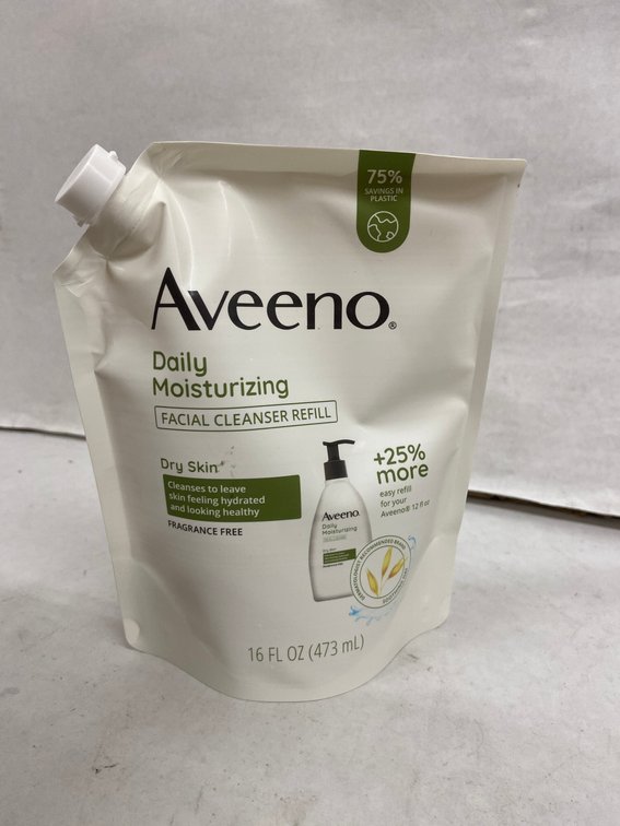 (6x Bid)Aveeno 16oz Facial Cleanser Refill