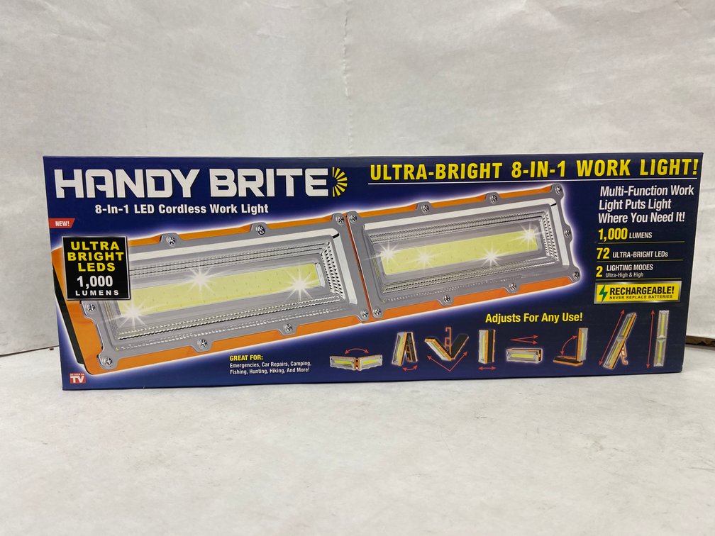 (5x Bid)Handy Brite 8-In-1 LED CL Work Light