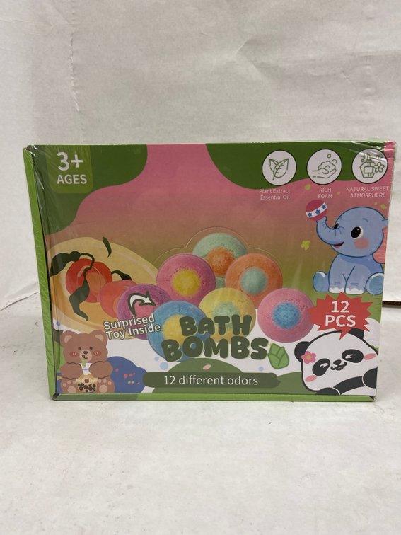 12pc Surprise Toy Bath Bomb Set