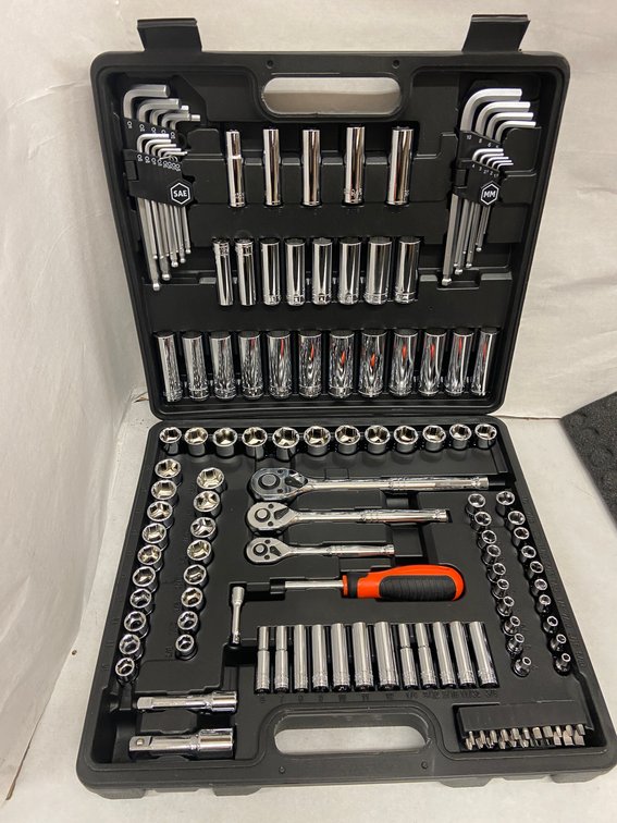 Vevor 100pc SAE/MM Tool Set