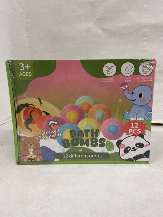 12pc Surprise Toy Bath Bomb Set
