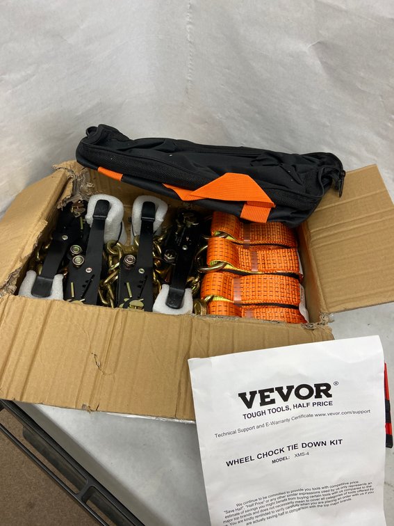 Vevor Wheel Chock Tie Down Set