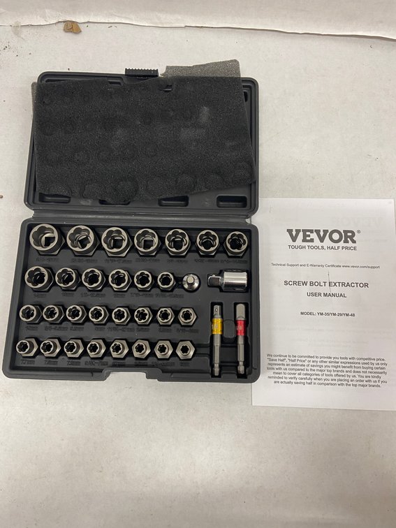 Vevor 29pc Screw Bolt Extractor Set