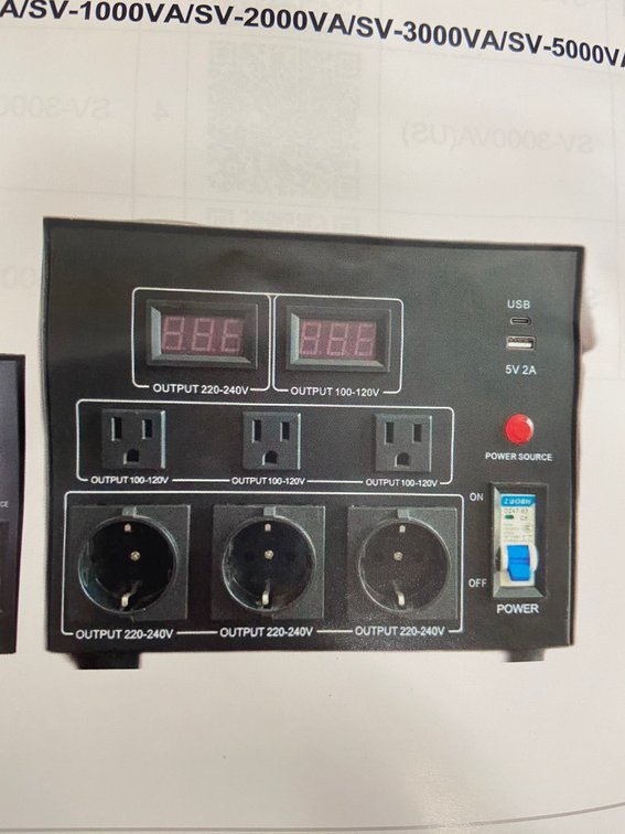 Vevor Voltage Converter