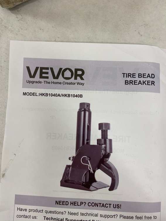 Vevor Tire Bead Breaker