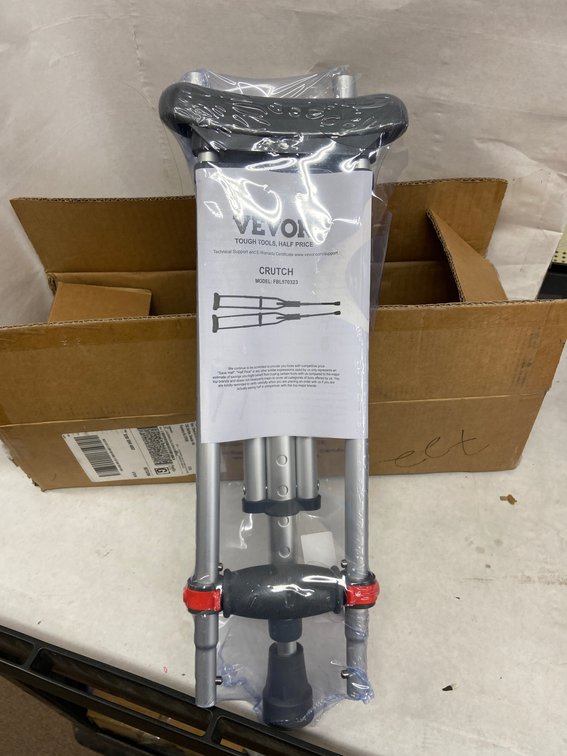 Vevor 2pk Adjustable Crutches