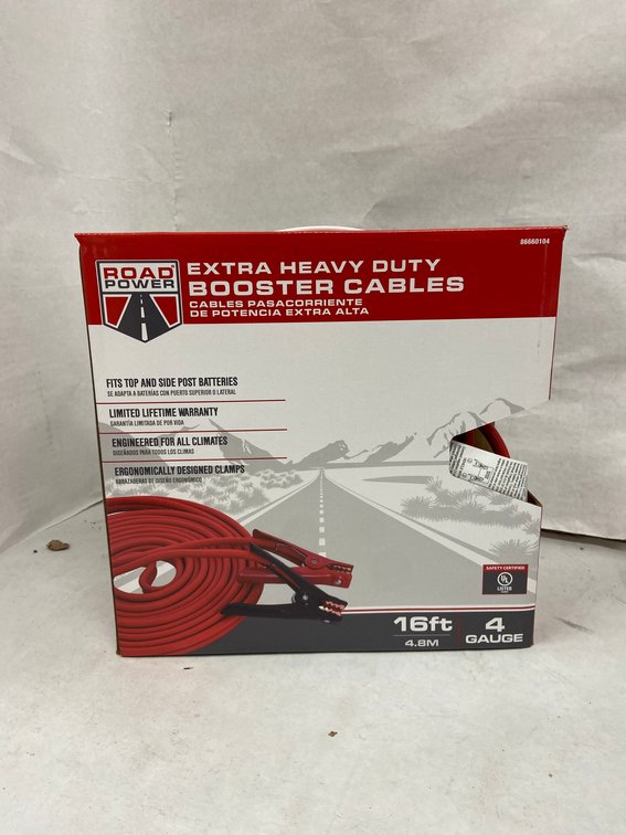 Road Power 16ft HD Booster Cables