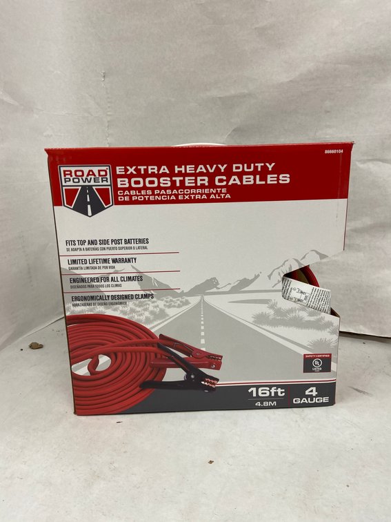 Road Power 16ft HD Booster Cables