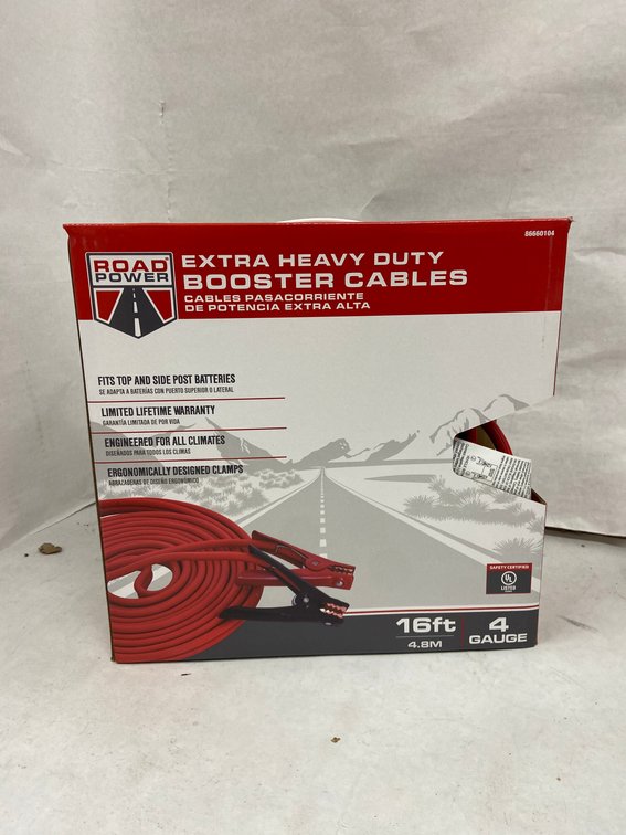 Road Power 16ft HD Booster Cables
