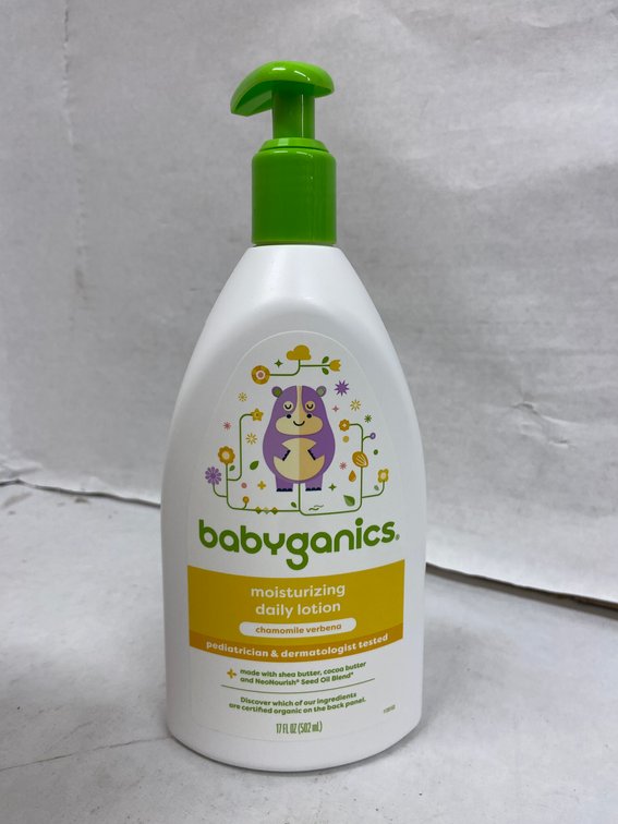 (4x Bid)Babyganics 17oz Moisturizing Lotion