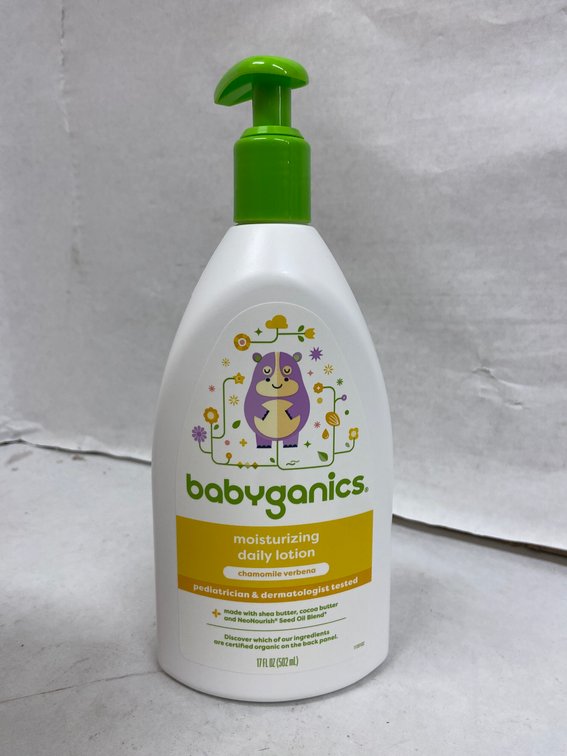 (4x Bid)Babyganics 17oz Moisturizing Lotion