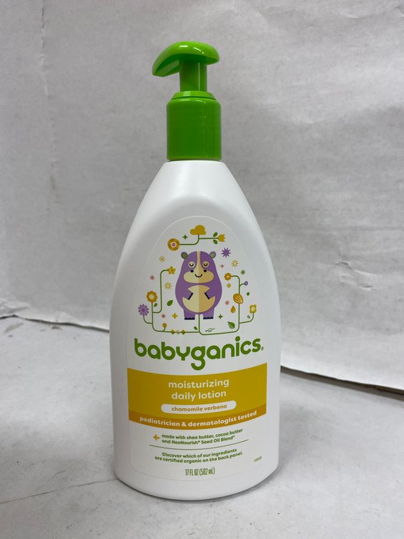 (4x Bid)Babyganics 17oz Moisturizing Lotion