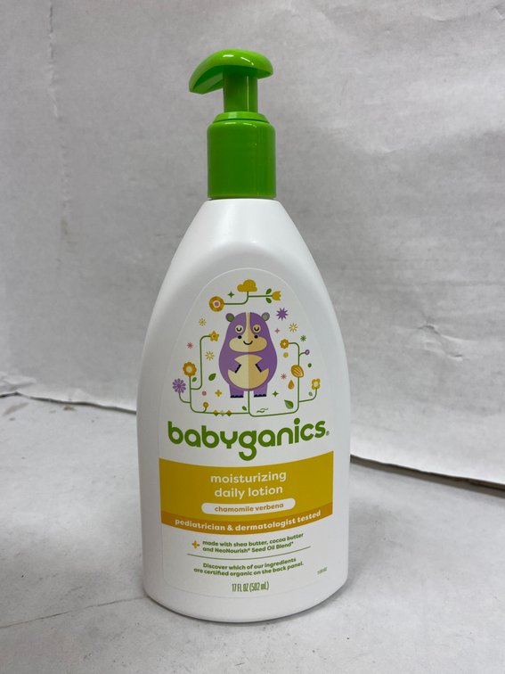 (4x Bid)Babyganics 17oz Moisturizing Lotion