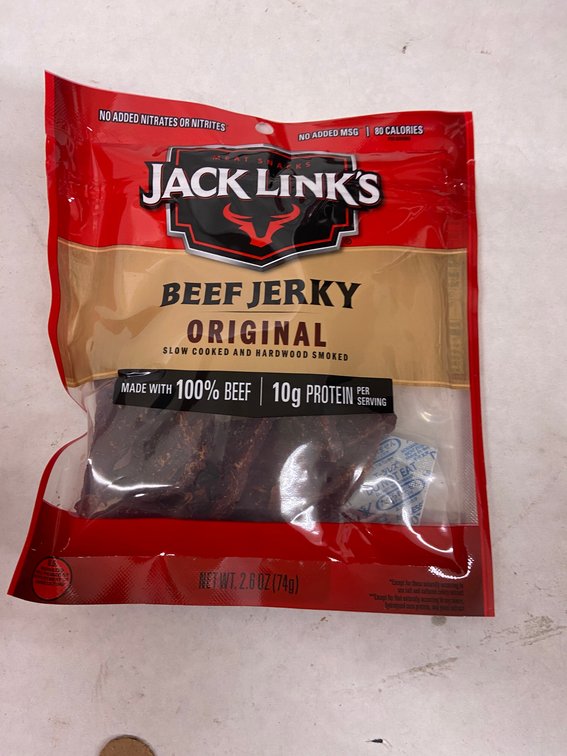 (12x Bid)Jack Links 2.6oz Original Beef Jerky