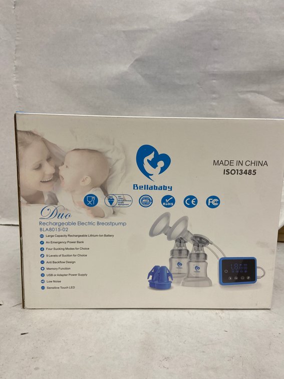 Bella Baby Duo Rechargeable Electric Breast Pump
