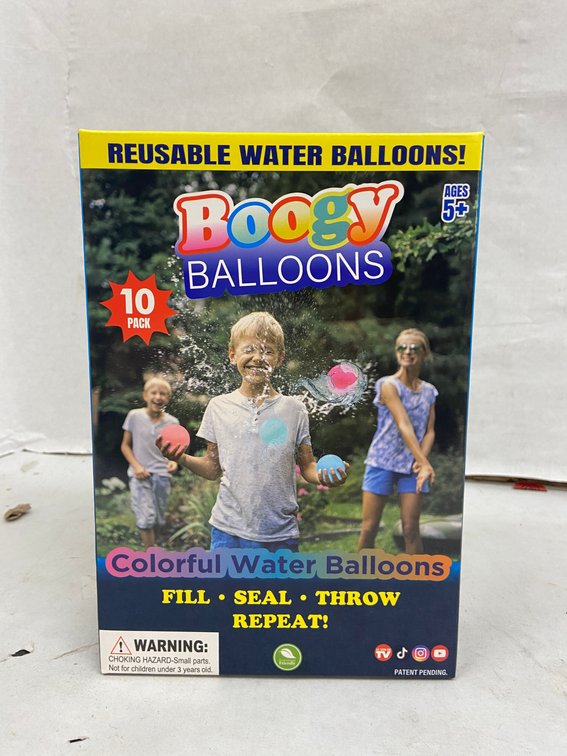 (8x Bid)Reusable 10pc Boogy Water Balloons
